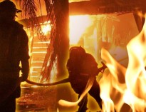 آتش سوزی گسترده یک رستوران در تهران