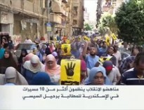 تظاهرات سراسری در مصر