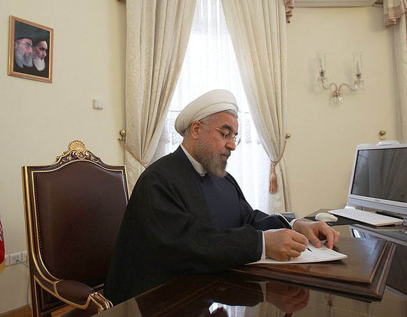 پیام تسلیت روحانی به فرمانده نیروی انتظامی