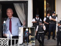 پلیس انگلیس: آسانژ پایش را از سفارت بیرون بگذارد، دستگیر می‌شود