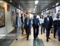 مترو سواریِ شهردار تهران
