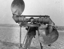 عکس | اختراع عجیب آلمانی‌ها برای ردیابی هواپیمای دشمن!