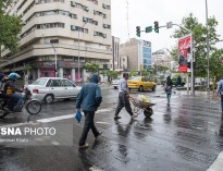 تصاویر | بارش باران و طراوت بهاری تهران