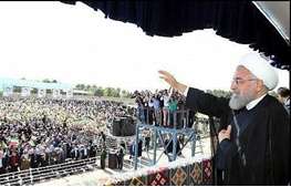 روحانی: از رهبری و نیروهای مسلح تشکر می‌کنم