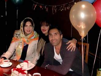 زوج جدید سینمای ایران در یک جشن خصوصی/عکس
