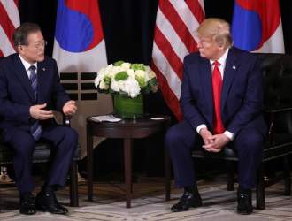 کره شمالی محور گفت‌وگوی تلفنی ترامپ و مون