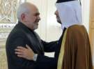 مذاکرات ظریف و وزیر خارجه قطر پشت در بسته ادامه دارد