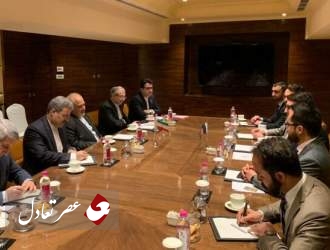 دیدار ظریف با مشاور امنیت ملی افغانستان در هند