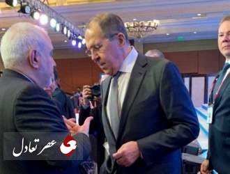 دیدار ظریف با وزیر امور خارجه روسیه در دهلی‌نو