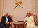 دیدار ظریف با وزیر خارجه عمان