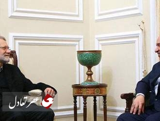 دیدار لاریجانی با وزیر ورزش با موضوع حوادث جدید فوتبالی