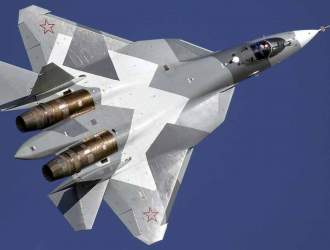نسل پنجم جنگنده سوخو روسیه به پرواز درآمد