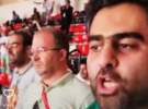 مجریان شبکه افق پس از شکست ایران در ورزشگاه