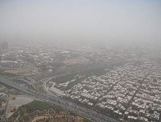 استان تهران در   یک قدمی هشدار نارنجی آلودگی هوا